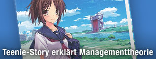 Japanische Ausgabe des Buches "Was passiert, wenn die Managerin eines Baseball-High-School-Teams Peter Druckers 'Management' liest?"