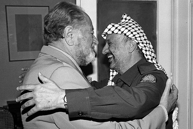 © APA/Robert Jäger Bruno Kreisky mit Yasser Arafat