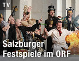 "Jedermann"-Tafelrunde