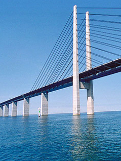 © Pierre Mens/Öresundsbron Brücke über den Öresund zwischen Malmö und Kopenhagen