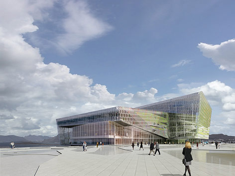 © HARPA 3D-Modell des Konzertsaals