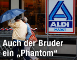 Ein Aldi-Supermarkt in Hamburg