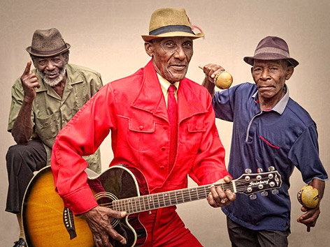 © Geejam Recordings Die drei Musiker der jamaikanischen Mento-Band The Jolly Boys