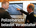 NRW-Innenminister Ralf Jäger und Polizeiinspektor Dieter Wehe