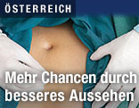 Bauchnabel und Hände