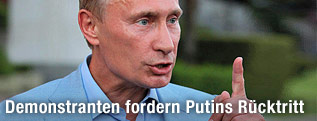 Der russische Regierungschef Wladimir Putin