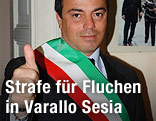 B&uuml;rgermeister von Varallo Sesia Gianluca Bonanno
