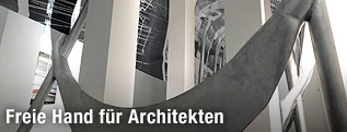 Innenansicht des Österreich Pavillon auf der Architektur-Biennale in Venedig