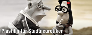 Knetfiguren Mary und Max