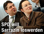SPD-Chef Sigmar Gabriel und SPD-Generalsekretärin Andrea Nahles