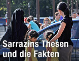 Frauen mit und ohne Burka
