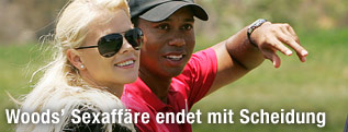 Elin Nordegren und Golfprofi Tiger Woods