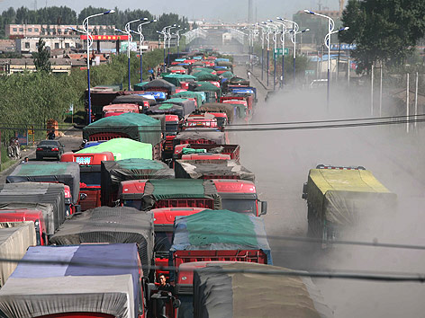 © APA/EPA/Wang Wei Stau und Smog