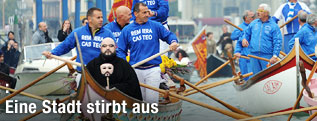 Demonstration in Venedig