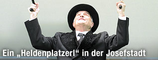 Szene von der Probe