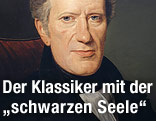 Franz Grillparzer auf einem Gemälde von F.G. Waldmüller