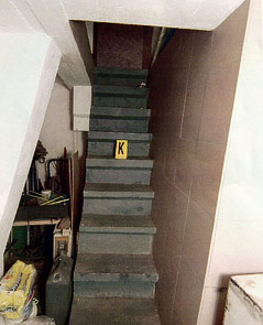 © APA/Repro/Barbara Gindl Stiege zum Kellerverlies