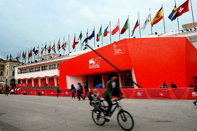 Der "Palazzo del Cinema" auf dem Lido