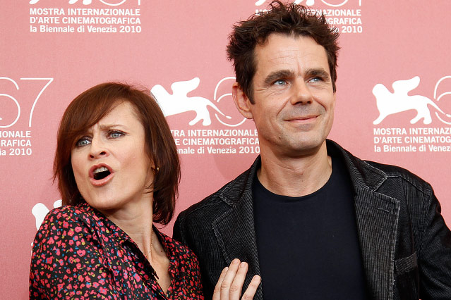 Schauspielerin Sophie Rois und Regisseur Tom Tykwer