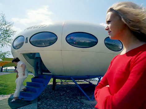 © AP "Futuro" Fertigteilhaus designed von Architekt Matti Suuronen 1968