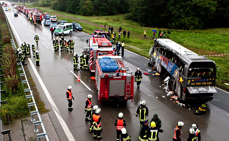 Übersicht einer Unfallstelle