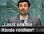 Irans Präsidenten Mahmud Ahmadinedschad.
