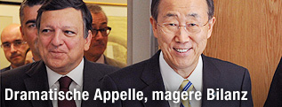 Manuel Barroso und Ban Ki-moon