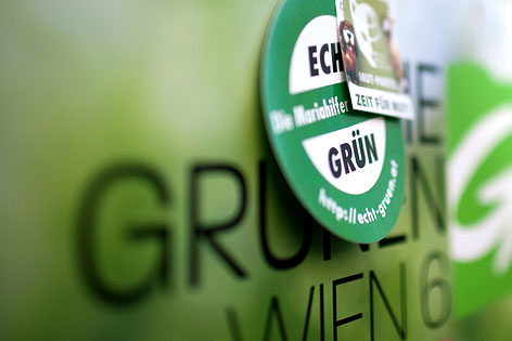 © ORF.at/Roland Winkler (Montage) Drei "grüne" Parteilogos