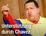 Venezuelas Präsident Hugo Chavez