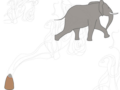© howtopedia.org Chilibombe und Elefant Skizze