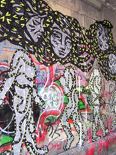 © ORF.at/Simon Hadler Graffiti von Bastardilla
