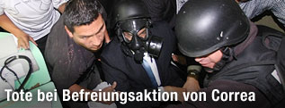 Befreiungsaktion von Präsident Correa