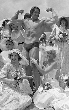 © AP Arnold Schwarzenegger 1977