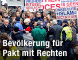 Demonstration f&uuml;r Geert Wilders