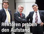 Rektor Martin Polaschek, Rektor Hans S&uuml;nkel und Rektor Wolfhard Wegscheider