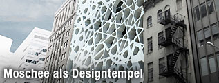 Gerendertes Bild des zukünftigen Glaubenszentrum am Ground Zero