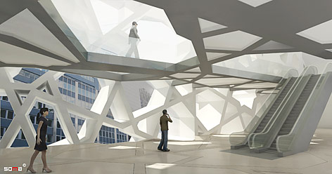 © AP/SOMA Architects Modell der Moschee