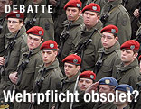 Angelobung neuer Soldaten