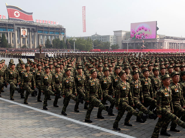 Militärparade in Nordkorea