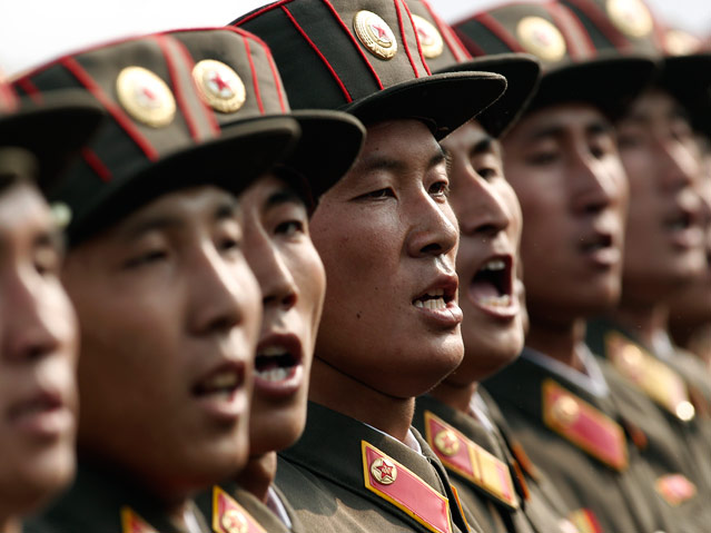 Nordkoreanische Soldaten