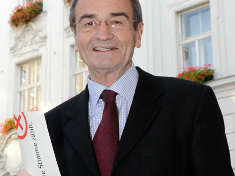 © APA/Herbert P. Oczeret BZÖ-Spitzenkandidat Walter Sonnleitner