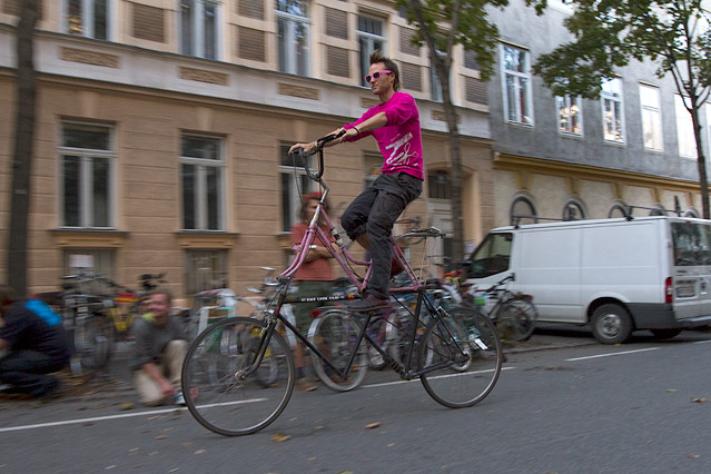 © ORF.at/Wolfgang Rieder Tall Bike der Bikekitchen