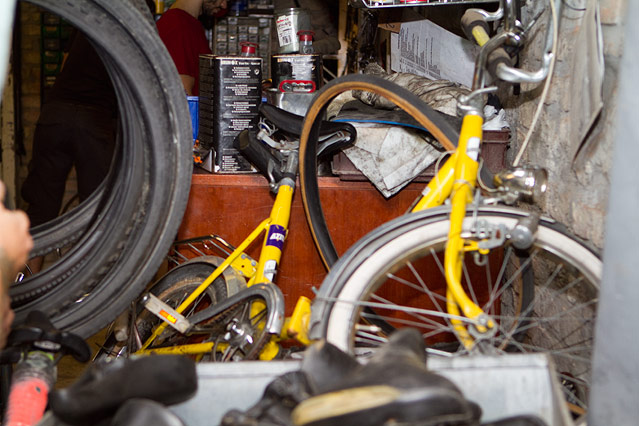 © ORF.at/Wolfgang Rieder Fahrrad in der Werkstatt von Bikekitchen