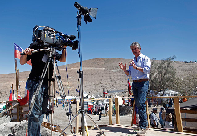 © AP/Natacha Pisarenko BBC-Team in Chile
