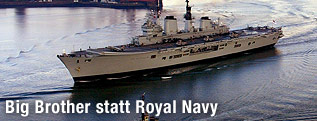 Britischer Flugzeugträger HMS Ark Royal