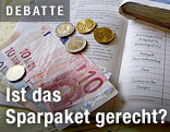 Euro-Münzen und -Scheine