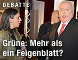 WIens Gr&uuml;nen-Chefin Vassilakou und Wiens SP&Ouml;-B&uuml;rgermeister H&auml;upl