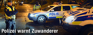 Polizei am Tatort