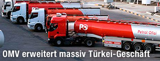 Tankwagen von Petrol Ofisi