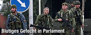 Tschetschenische Sicherheitskräfte